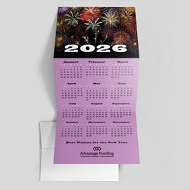 Hindsight Pop Calendar Card