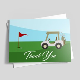 Carting Around Thank You Card