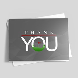 Grateful Game Thank You Card