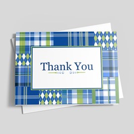 Even Par Thank You Card