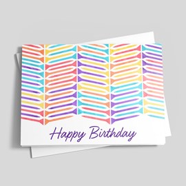 La-Tee-Da Birthday Card