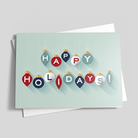 Majorly Ornamental Holiday Card