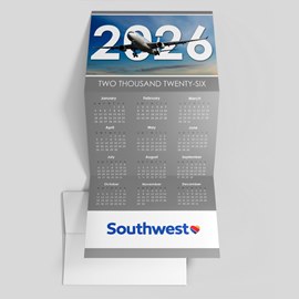 Flight Path Calendar Card