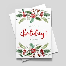 Holly Jolly Holiday Card