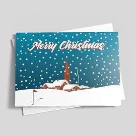 Golf Village Christmas Card
