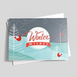 Cardinal Rule Holiday Card