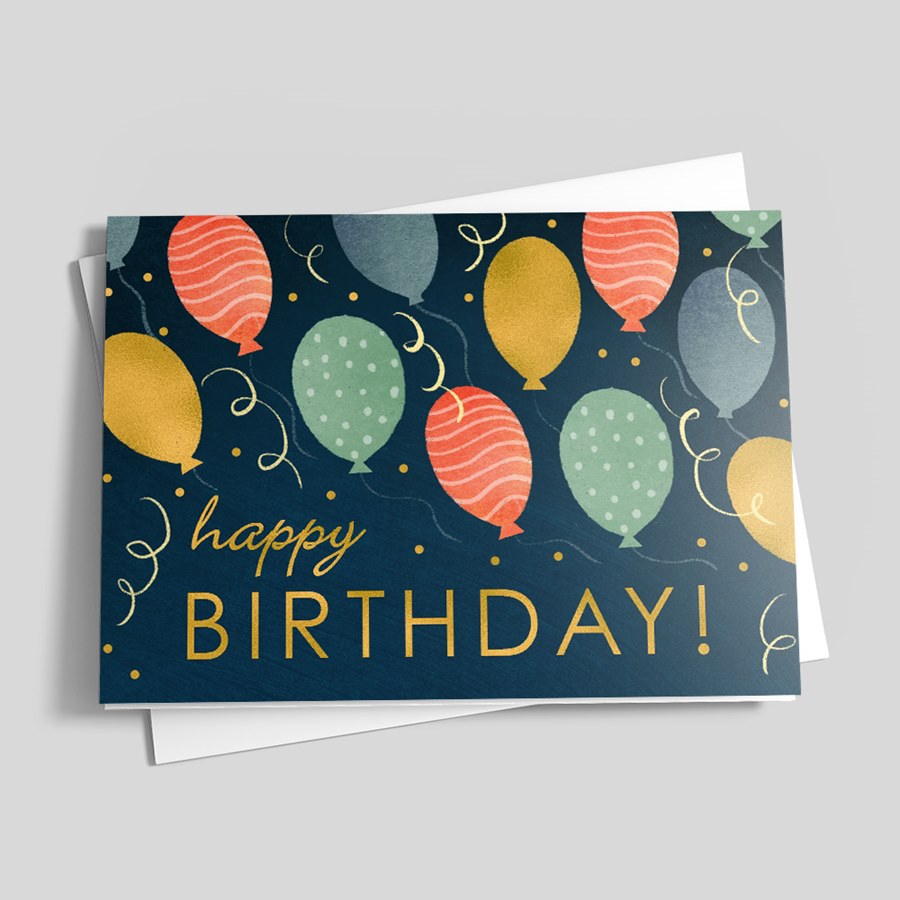 99 Balloons - Birthday Greeting Cards by CardsDirect