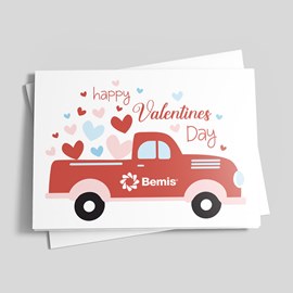 Truck Full of Love Valentine