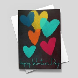Hearts Galore Valentine Card