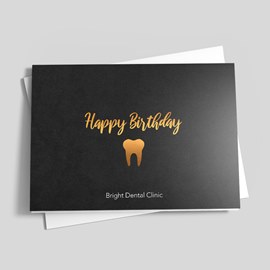Golden Birthday Tooth
