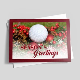 Seasonal Drive Holiday Card