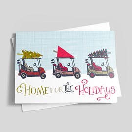 Tree Carts Holiday Card