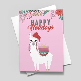 Holiday Llama