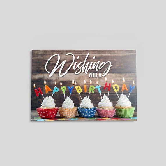 Birthday Cupcake Wishes