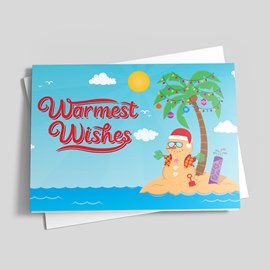 Sandman Santa Holiday Card