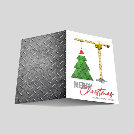 Tree Topper Christmas Card