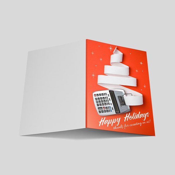 Happy Calculations Holiday Card