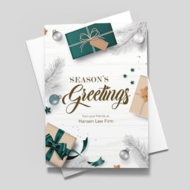 Winter Packages Holiday Card