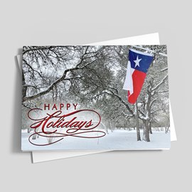 Texas Winter Holiday Card