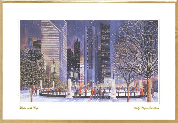 Winter in the City Illustrated