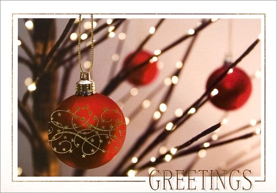 Decorative Red Ornament