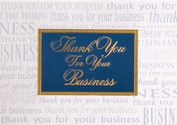 Business Appreciation Card