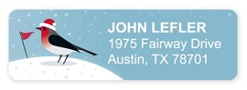 Let It Snow Address Label