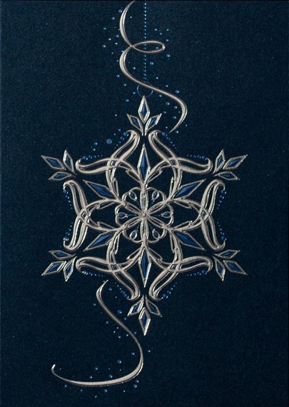 Beaded Snowflake