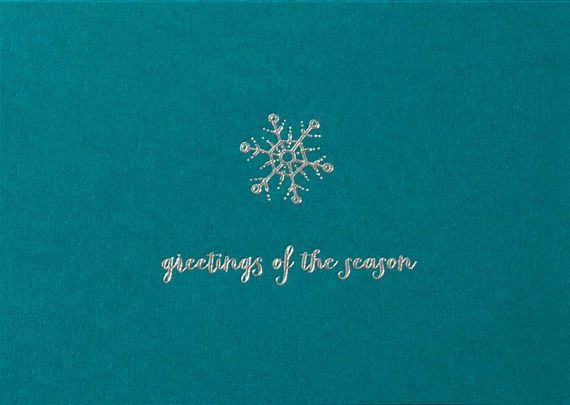 Snowflake Greeting