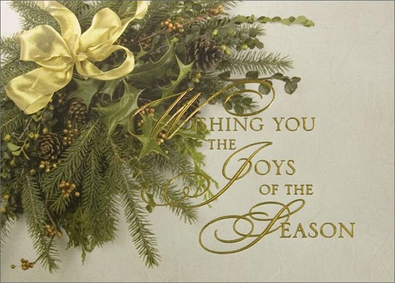 Joys of the Season Holiday Card
