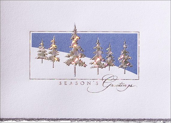 Simple Silver Trees