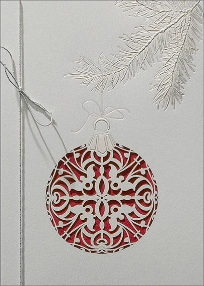 Scroll Cut Ornament
