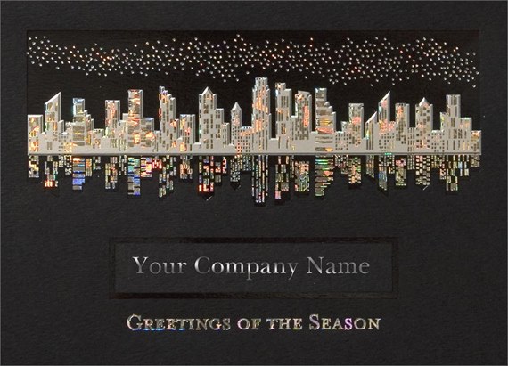 Reflecting City Die Cut