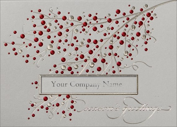 Berries on Silver