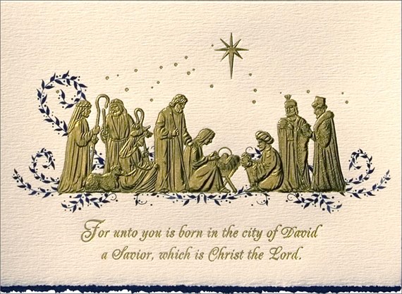 Gold Nativity