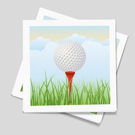 Time To Tee Off Napkin