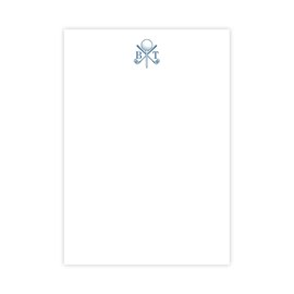 Cross Clubs Blue Notepad