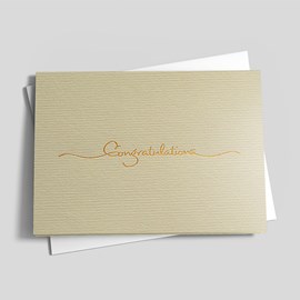 Petite Congratulations Card