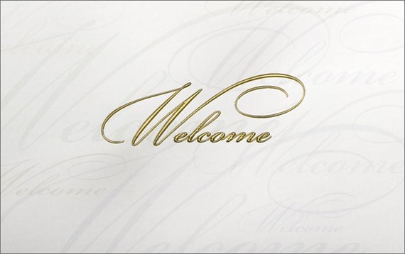 Welcome Card