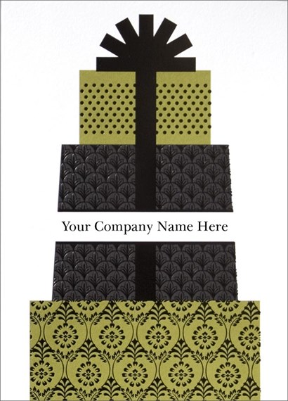 Gift Boxes Holiday Card