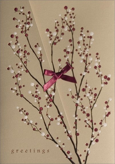 Holiday Tree with Bow