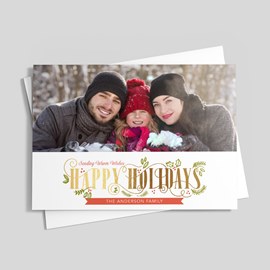 Holiday Smiles Photo Card