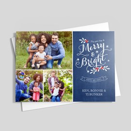 Merry & Bright Photo Card