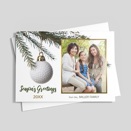 Lucky Ornament Photo Card