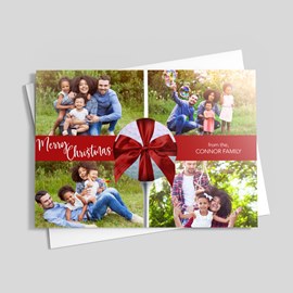 Golf Ball Ribbon Photo Card