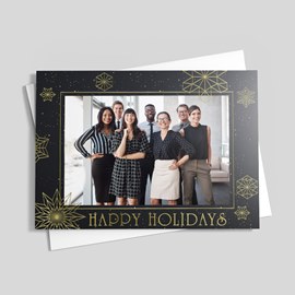 Celestial Holiday Photo Card