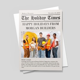 Holiday Times - Business Holiday Card