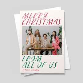 All of Us - Business Holiday Card