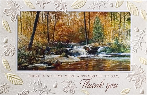 Fall Stream Recycled
