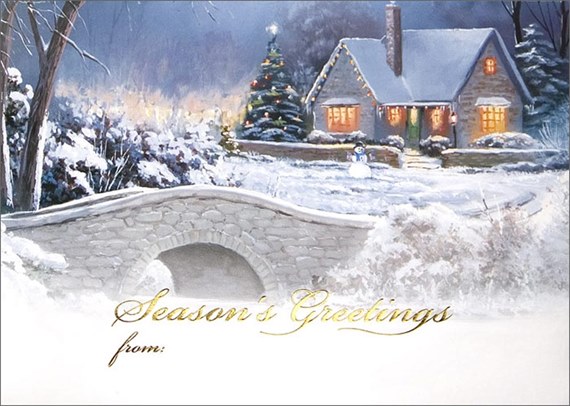White Christmas Front Imprint